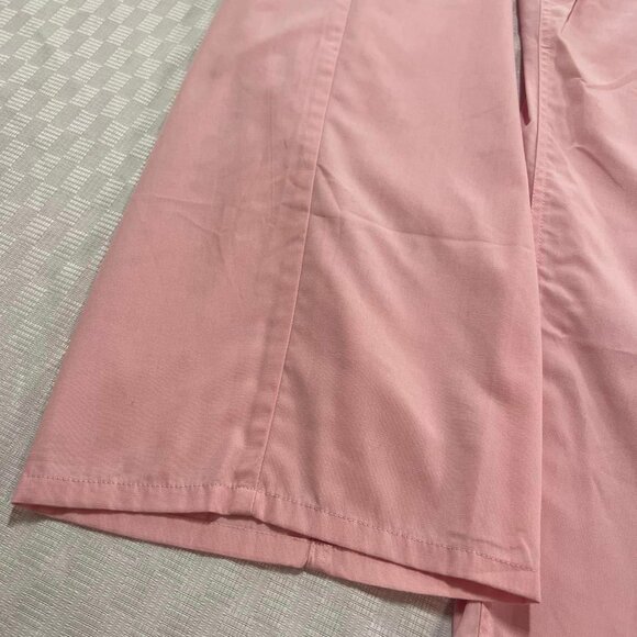 Size 2XL Solid Pink Drawstring Scrub Bottoms by Cherokee Workwear - Picture 4 of 10